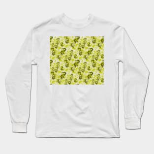 Gold Chinese Dragon Long Sleeve T-Shirt